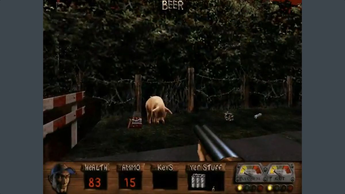 Redneck Rampage - Possum Bayou Microsoft Windows PC CD-PC Gamez USA