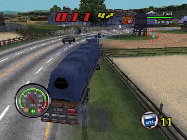 Big Mutha Truckers Microsoft Windows PC CD-PC Gamez USA