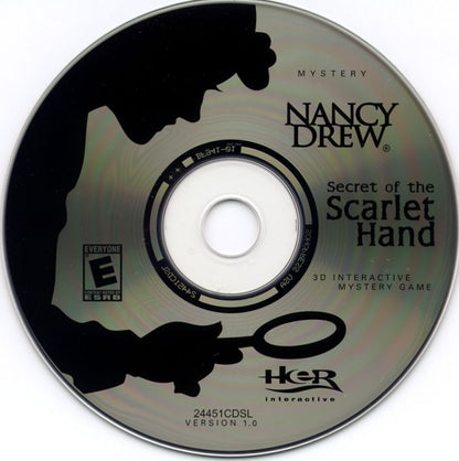Nancy Drew Secret Of The Scarlet Hand Microsoft Windows PC CD-PC Gamez USA
