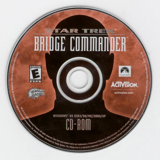 Star Trek Bridge Commander Microsoft Windows PC CD-PC Gamez USA