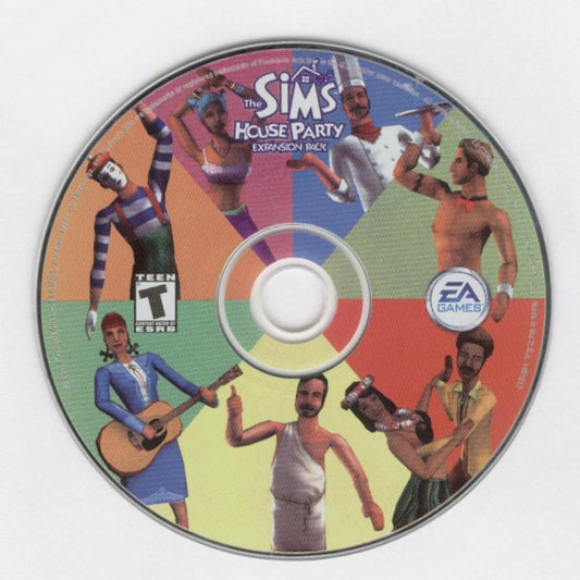 The Sims House Party Expansion Pack Microsoft Windows PC CD-PC Gamez USA