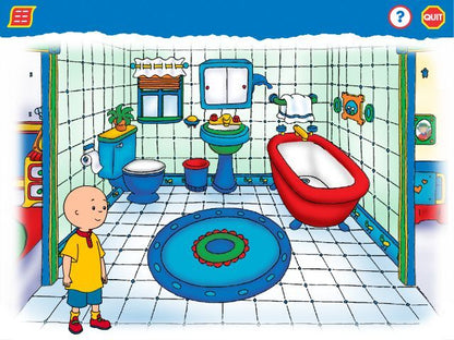 Caillou Magic Playhouse Microsoft Windows PC CD-PC Gamez USA