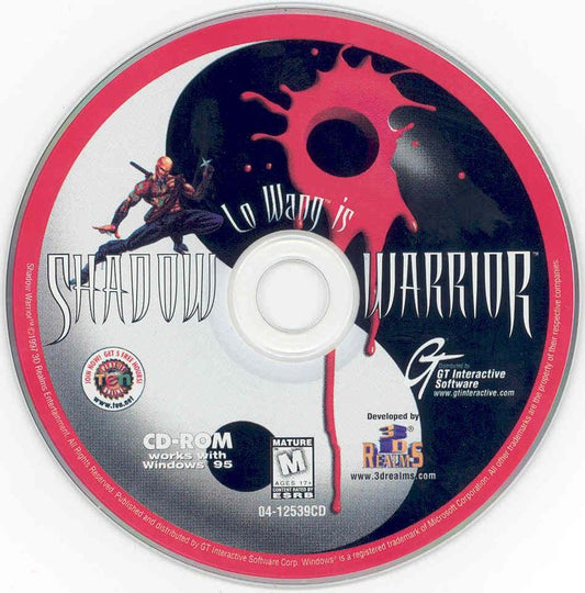 Shadow Warrior Microsoft Windows PC CD-PC Gamez USA