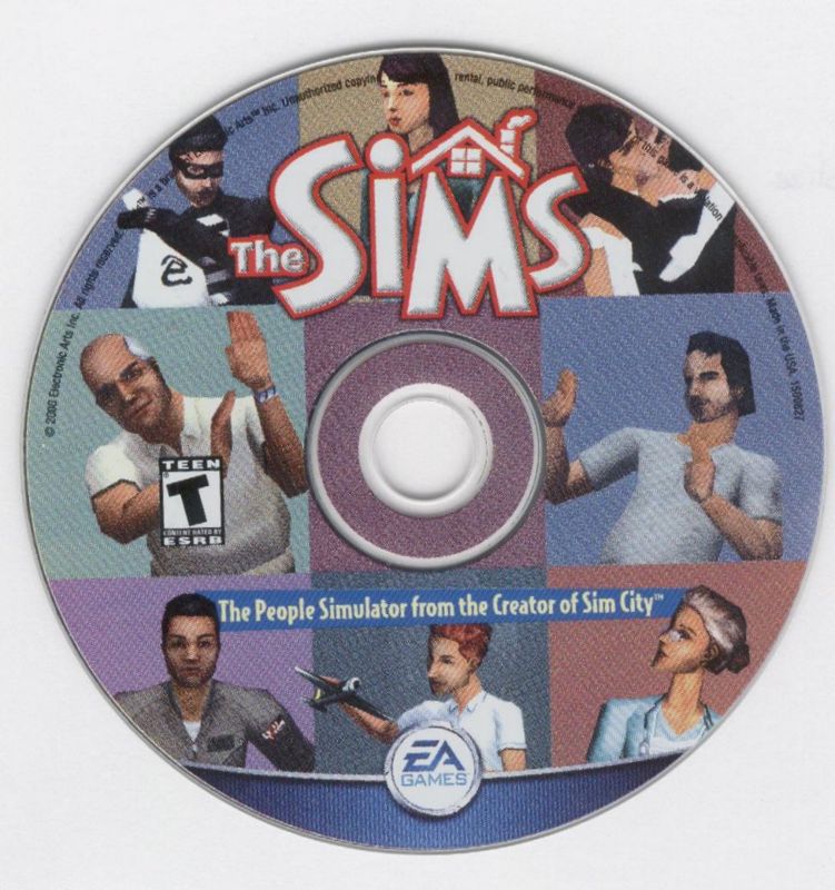 The Sims Microsoft Windows PC CD-PC Gamez USA