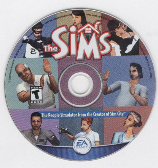 The Sims Microsoft Windows PC CD-PC Gamez USA