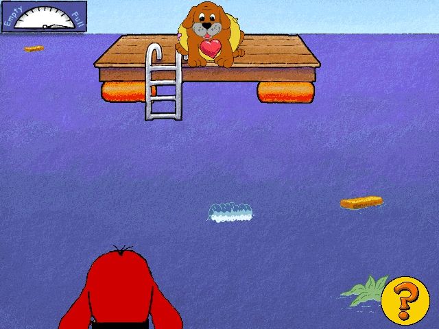Clifford the Big Red Dog Thinking Adventures Scholastic 2000 Microsoft Windows PC CD-PC Gamez USA