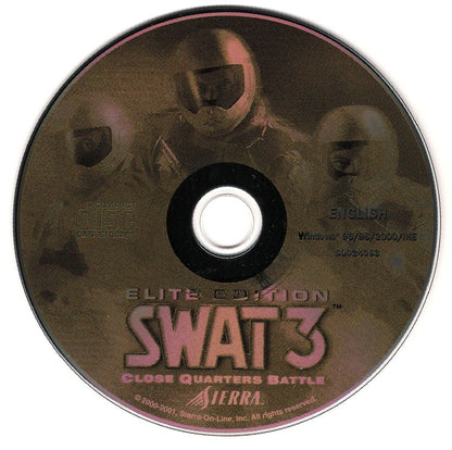 SWAT 3 Close Quarters Battle Elite Edition Microsoft Windows PC CD-PC Gamez USA