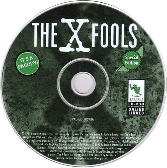The X-Fools The Spoof is Out There Microsoft Windows PC CD-PC Gamez USA