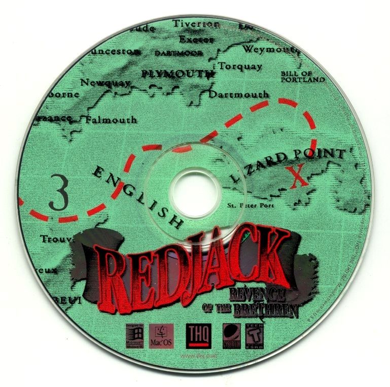 RedJack The Revenge of the Brethren Disc 1-3 Microsoft Windows PC CD-PC Gamez USA