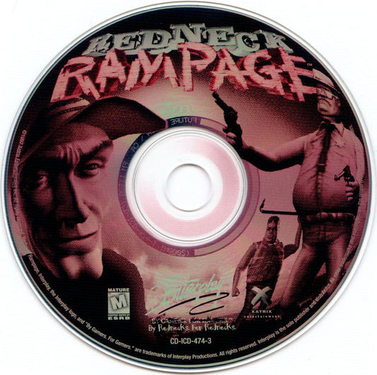 Redneck Rampage Microsoft Windows PC CD-PC Gamez USA