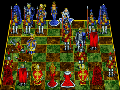 Battle Chess Enhanced CD ROM 1993 Microsoft Windows PC CD-PC Gamez USA