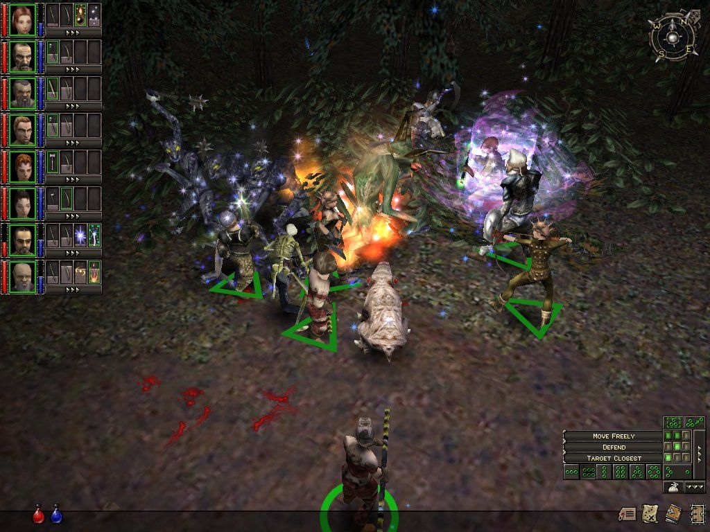 Dungeon Siege Disc 1-2 2002 Microsoft Windows UbiSoft Square Enix PC CD-PC Gamez USA
