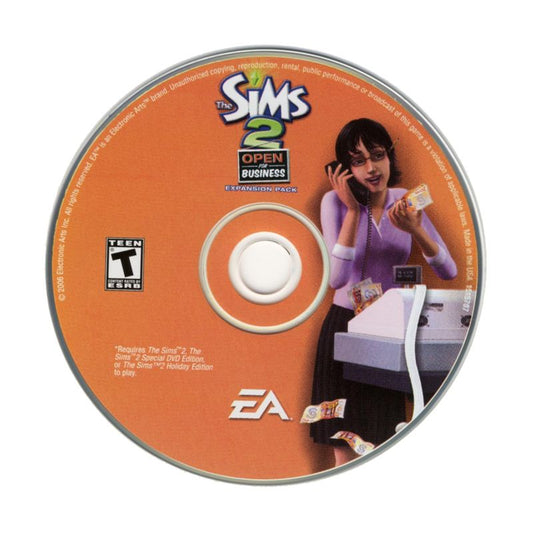 The Sims 2 Open for Business Expansion Pack Microsoft Windows PC CD-PC Gamez USA