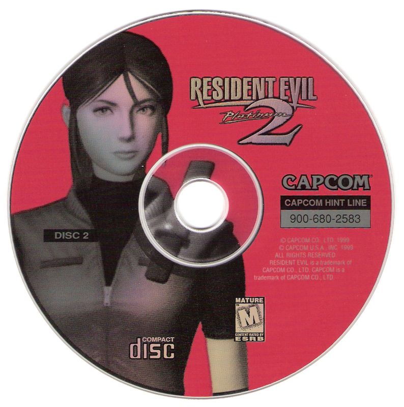 Resident Evil 2 Disc 1-2 Microsoft Windows PC CD-PC Gamez USA