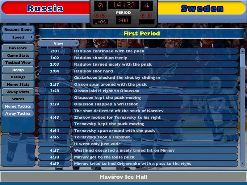 NHL Eastside Hockey Manager Microsoft Windows PC CD-PC Gamez USA