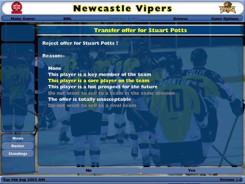 NHL Eastside Hockey Manager Microsoft Windows PC CD-PC Gamez USA