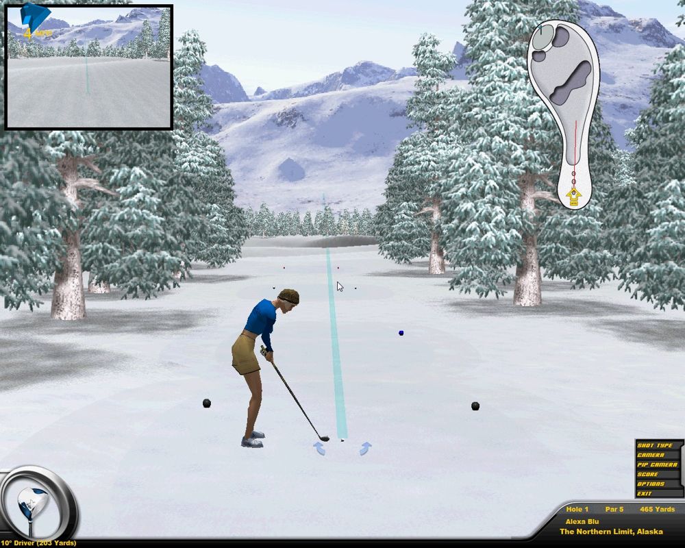 Impossible Golf Worldwide Fantasy Tour Microsoft Windows PC CD-PC Gamez USA