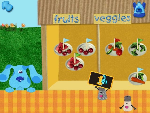 Blue's Clues Blue's 123 Time Activities Microsoft Windows PC CD-PC Gamez USA