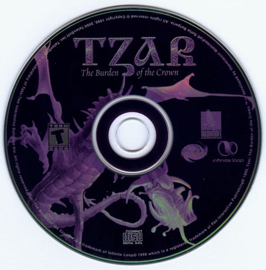 Tzar - The Burden of the Crown Microsoft Windows PC CD-PC Gamez USA
