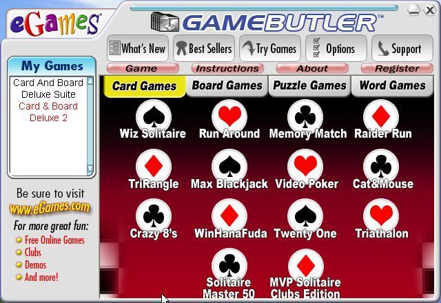 Deluxe Suite Card Board Games Disc 1-2 Microsoft Windows PC CD-PC Gamez USA
