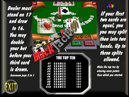 Deluxe Suite Card Board Games Disc 1-2 Microsoft Windows PC CD-PC Gamez USA
