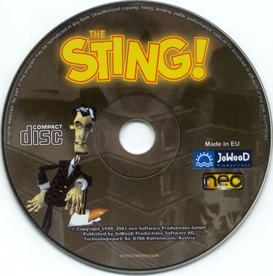 The Sting Microsoft Windows PC CD-PC Gamez USA