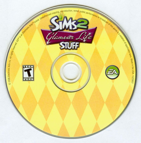 The Sims 2 Glamour Life Stuff Microsoft Windows PC CD-PC Gamez USA