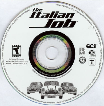 The Italian Job Microsoft Windows PC CD-PC Gamez USA