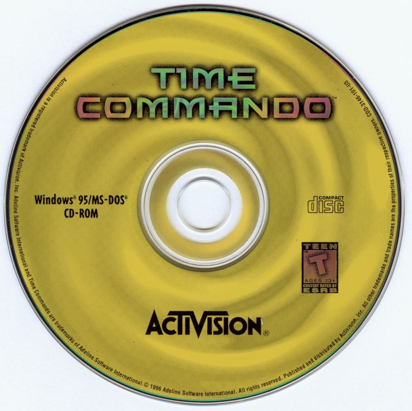 Time Commando Microsoft Windows PC CD-PC Gamez USA