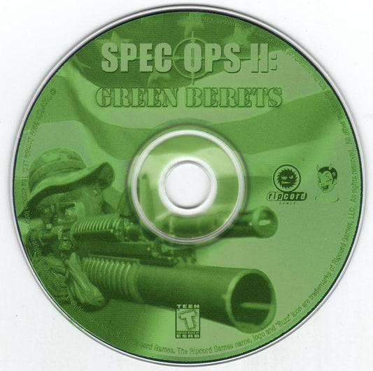 Spec Ops II Green Berets Microsoft Windows PC CD-PC Gamez USA