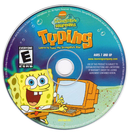 SpongeBob Typing Microsoft Windows PC CD-PC Gamez USA