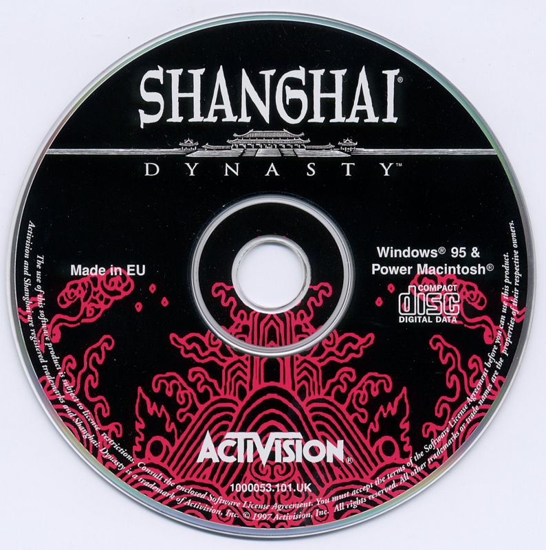 Shanghai Dynasty Microsoft Windows PC CD-PC Gamez USA