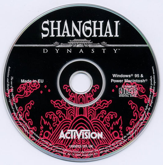 Shanghai Dynasty Microsoft Windows PC CD-PC Gamez USA