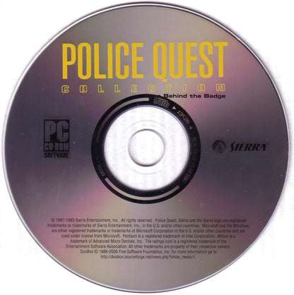 Police Quest Collection Microsoft Windows PC CD-PC Gamez USA