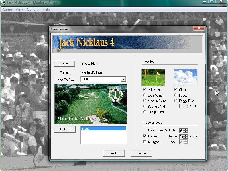 Jack Nicklaus 4 Microsoft Windows PC CD-PC Gamez USA