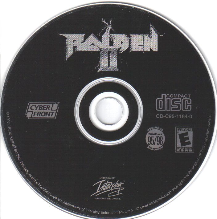 Raiden II Microsoft Windows PC CD-PC Gamez USA