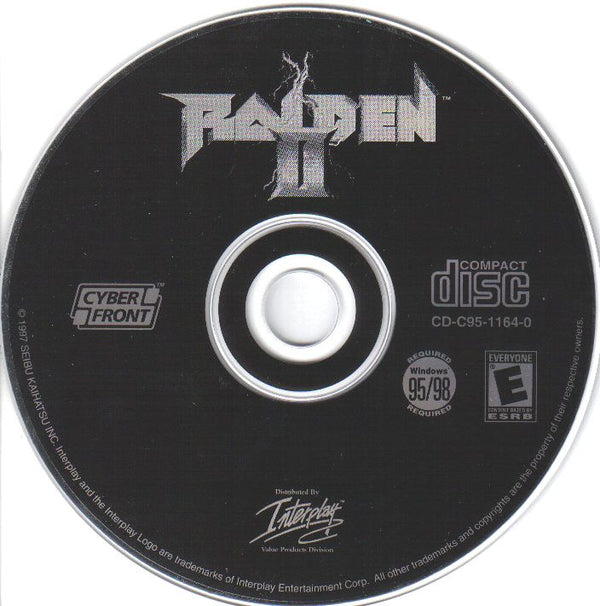Raiden II Microsoft Windows PC CD-PC Gamez USA
