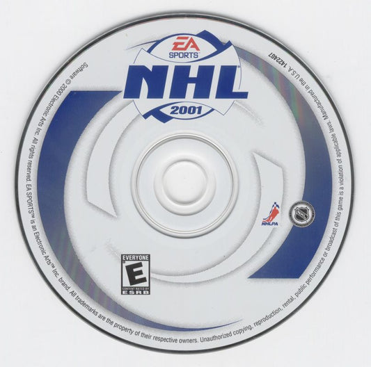 NHL 2001 Microsoft Windows PC CD-PC Gamez USA