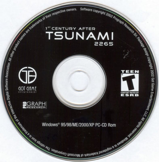 Tsunami 2265 Microsoft Windows PC CD-PC Gamez USA