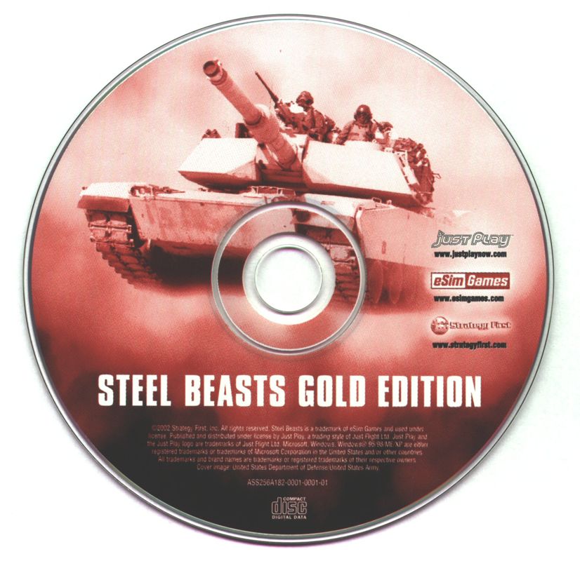 Steel Beasts Gold Edition Microsoft Windows PC CD-PC Gamez USA