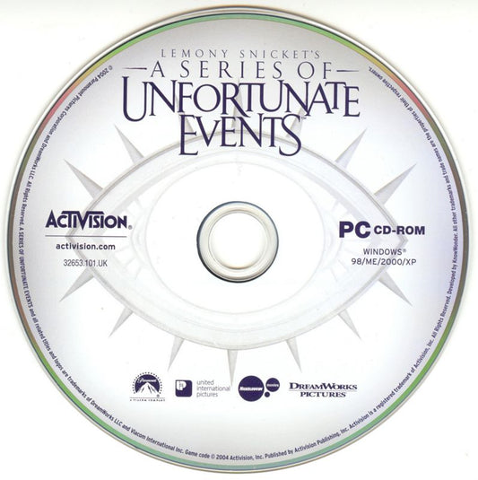 Lemony Snicket's A Series of Unfortunate Events Microsoft Windows PC CD-PC Gamez USA
