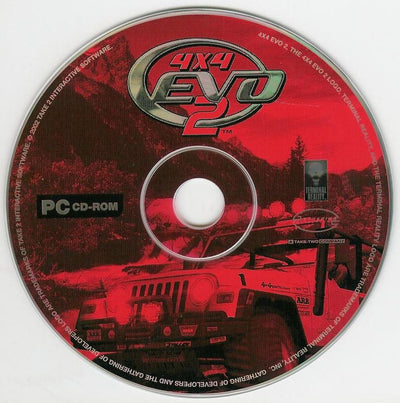 4x4 Evo Evolution 2 Microsoft Windows PC CD