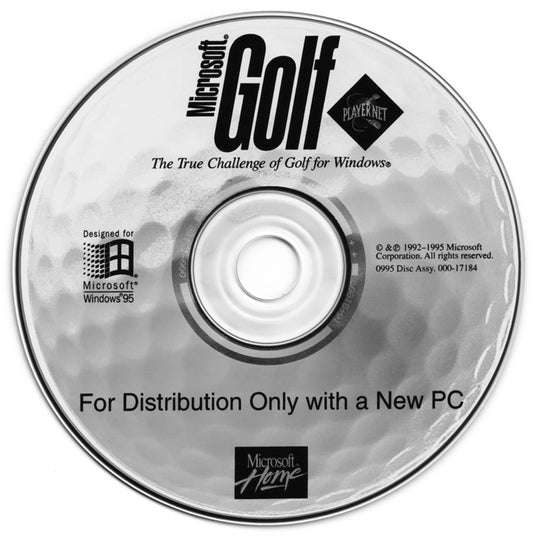 Microsoft Golf 2.0 Microsoft Windows PC CD-PC Gamez USA