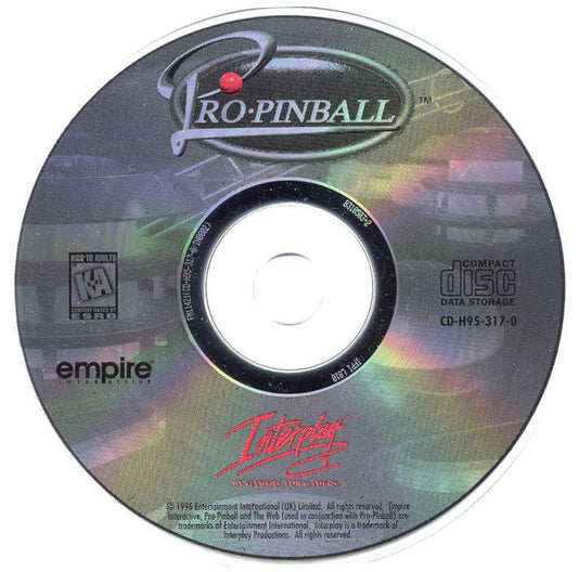 Pro Pinball - The Web Microsoft Windows PC CD-PC Gamez USA