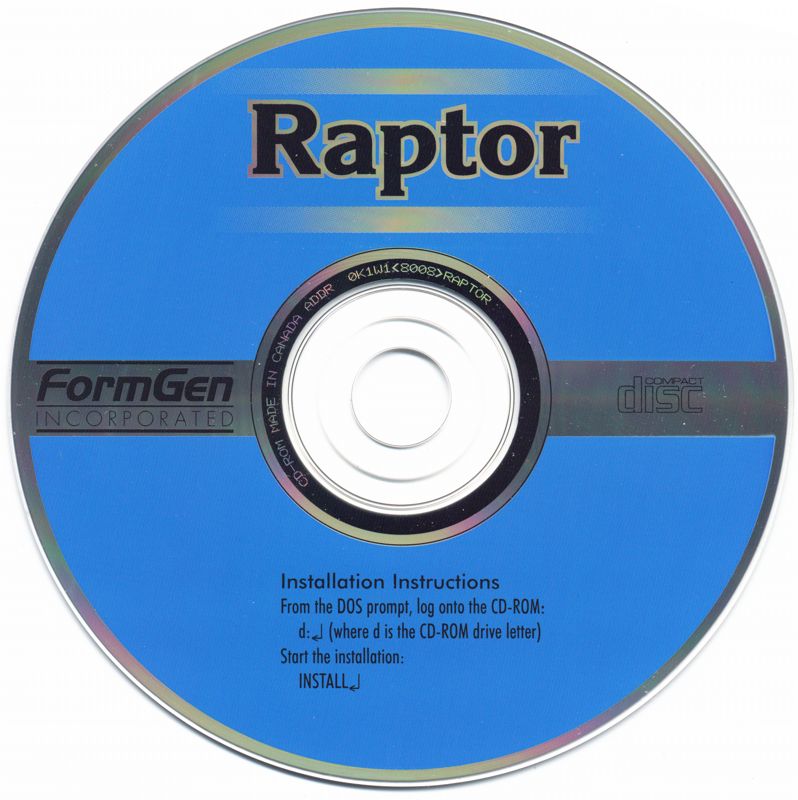 Raptor Call of the Shadows Microsoft Windows PC CD-PC Gamez USA