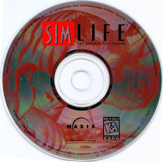 SimLife Microsoft Windows PC CD-PC Gamez USA
