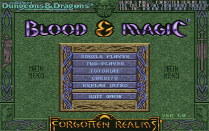 Blood & Magic Microsoft Windows PC CD-PC Gamez USA