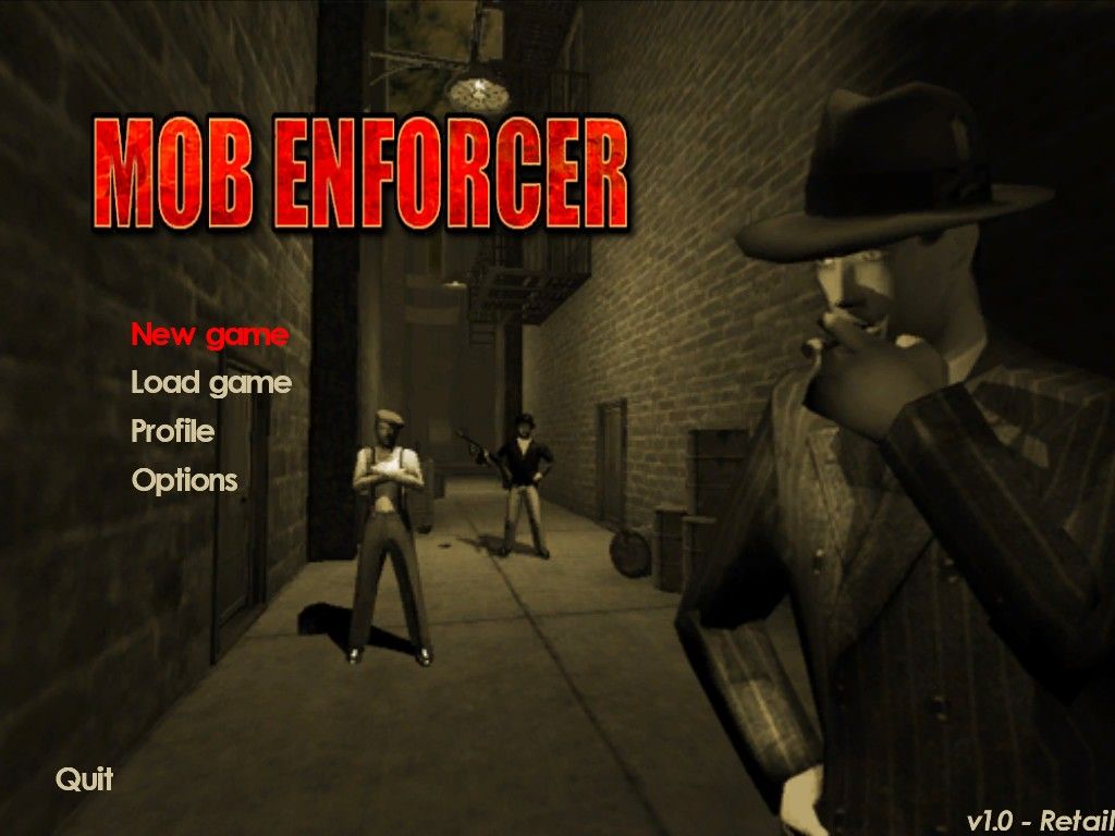 Mob Enforcer Microsoft Windows PC CD-PC Gamez USA