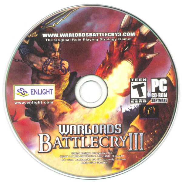 Warlords Battlecry III Microsoft Windows PC CD-PC Gamez USA