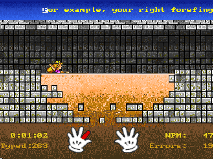 Mario Teaches Typing 2 Microsoft Windows PC CD-PC Gamez USA